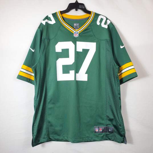 NFL Nike Men Green Green Bay Packers Football Jersey XL image number 1