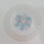 Vintage Termocrisa Crisa Christmas Holly Berry Milk Glass Salad Plates Set of 5 image number 7