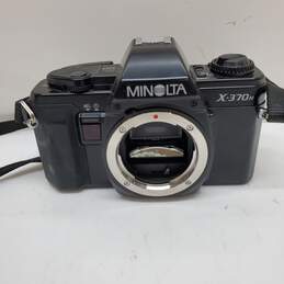 MINOLTA X-370n 35mm SLR Film Camera Body Only