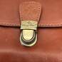 Patricia Nash Womens Brown Leather Adjustable Strap Crossbody Bag Purse image number 6