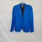 Vince Camuto Aqua Blue Lined Blazer Jacket WM Size 4 image number 1
