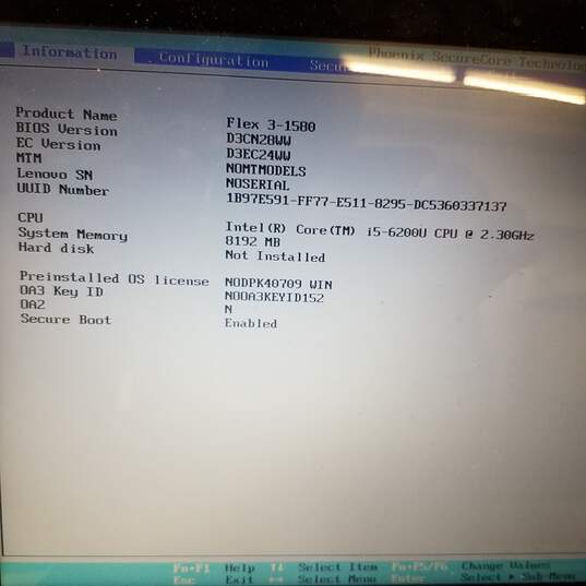 Lenovo Flex 3-1580 Intel Core i5@2.3GHz Memory 8GB Screen 15.5Inch image number 5