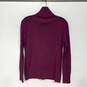 Tory Burch Women's Purple Wool Blend Sweater Size S image number 2