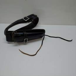 George Lawrence Co. Leather Gun Slinger's Cowboy Belt w/ Holster & Bullet Loops #79D 603