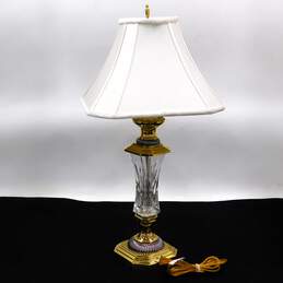 Waterford Crystal Florence Court Table Lamp 29 Inch - For Repair alternative image
