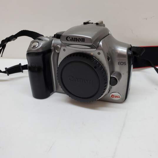 Canon EOS Rebel 6.3MP Digital SLR Camera 300D Body Only Silver image number 1