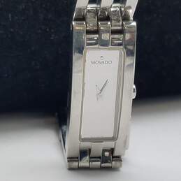 Movado Swiss 84-H5-1400 5 Jewels 14mm WR Sapphire Crystal Analog Ladies Watch 46g