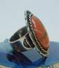 925 Carolyn Pollack Signed Chunky Agate Ring image number 2