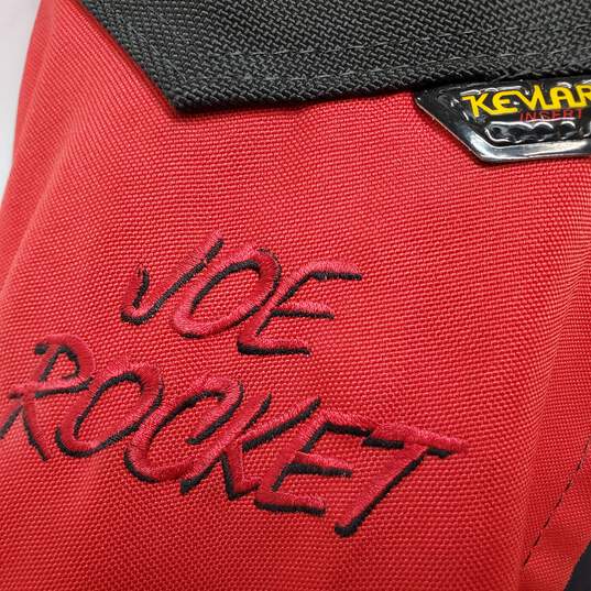Joe Rocket Ballistic Series Red Black Motorcycle Jacket Men's M image number 7