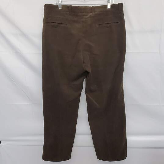 Giorgio Armani Brown Trouser Pant Mens Size L AUTHENTICATED image number 2