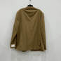 NWT Mens Brown Beige Long Sleeve Single-Breasted One-Button Blazer Size 50L image number 2