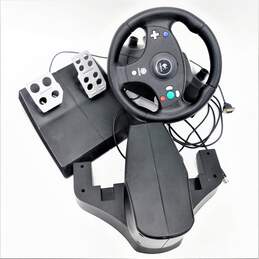Nintendo GameCube Logitech Steering Wheel & Pedals