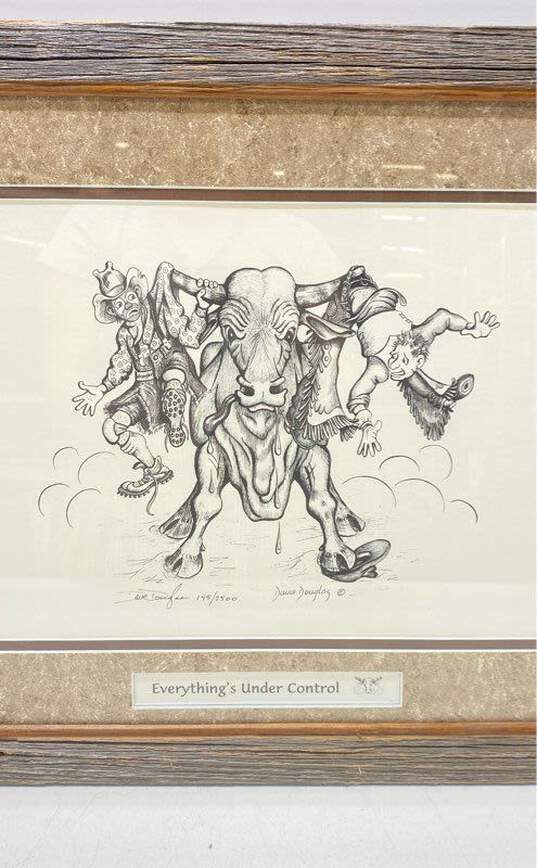 Everything's Under Control Print by Dave Douglas Signed. Matted & Framed image number 5