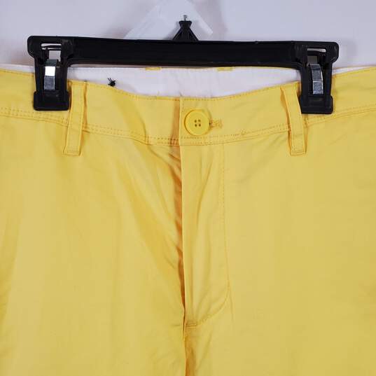 Armani Exchange Men's Yellow Chino Pants SZ 31 image number 2