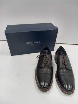 Cole Haan Watson Cap OxII Men's Black Formal Shoes Size 11.5 IOB