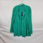Misook Green Knit Long Sleeve Jacket WM Size 2X NWT image number 1