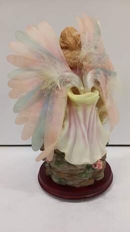 Vintage Ray Chia Collection Angel & Children Fiber Optic Light Figurine alternative image