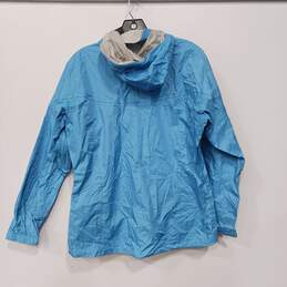 Marmot Women's Blue Full Zip Hooded Windbreaker Jacket Size S alternative image