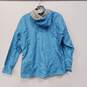 Marmot Women's Blue Full Zip Hooded Windbreaker Jacket Size S image number 2