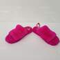 UGG Fluff Yeah Slide Logo-strap Pink Slippers Women's Size 4 image number 3