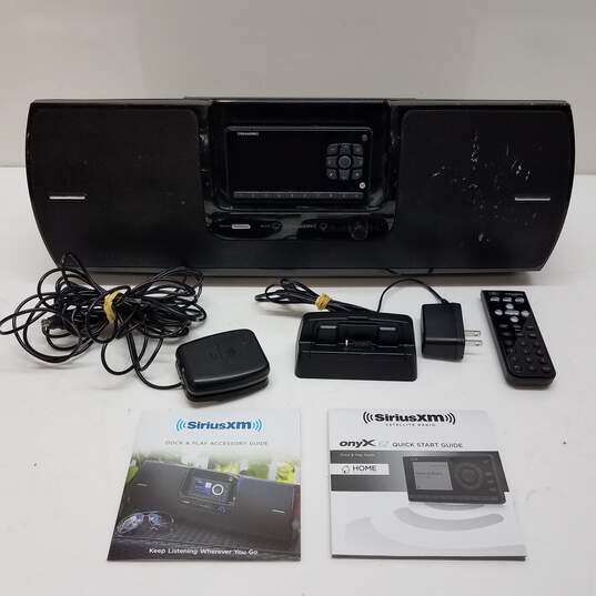 SiriusXM SXSD2 Portable Speaker Dock Remote Antenna Receiver - Untested image number 1