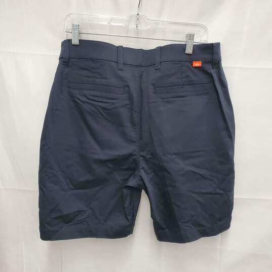 NWT Nike MN's Dark Navy Blue Dry-Fit Tech Golf Shorts Size 32 image number 2