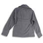 NWT Womens Gray Fleece Pockets Long Sleeve Full-Zip Jacket Size Medium image number 4