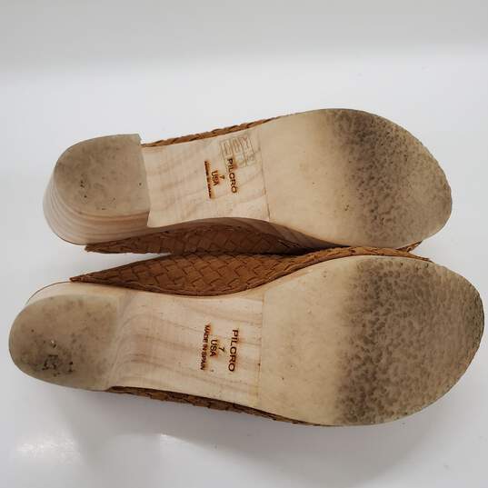 Pilcro Women's Clog Sandal Heels Size 7 image number 4