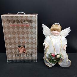 Grandeur Noel Porcelain Doll In Box