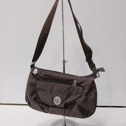 Baggallini Palma Crossbody Bag Nylon Animal Print Pattern Handbag