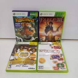 Xbox 360 Video Games Assorted 4pc Lot
