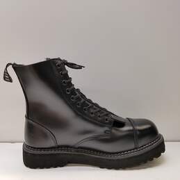 Grinders Leather Stag CS Steel Toe Boots Black 11