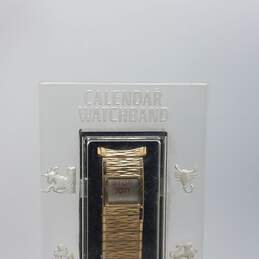 Speidel 2.689.450 Gold Tone Milanese Calendar Watch Band 28g alternative image