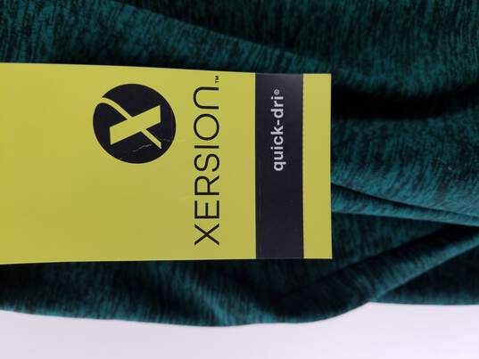 Xersion Men Green Fleece Athletic Sweater M image number 5