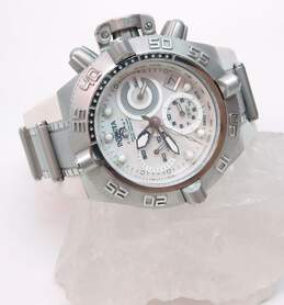 Invicta Subaqua Noma IV 0535 Mother Of Pearl Dial Stainless Steel Watch 149.6g