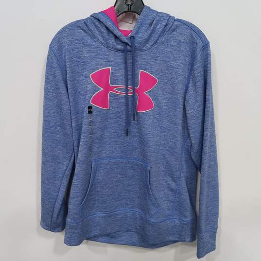 Women's Under Armour Purple Hoodie Sz M NWT image number 1