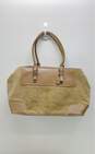 Vintage COACH D04S-5132 Tan Suede Leather Large Tote Bag image number 1