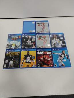 Bundle of 10 Assorted PS4 Games