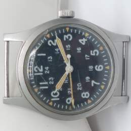 Hamilton 1977 US GI Automatic Manual Wind Up Military Issue Vintage Watch