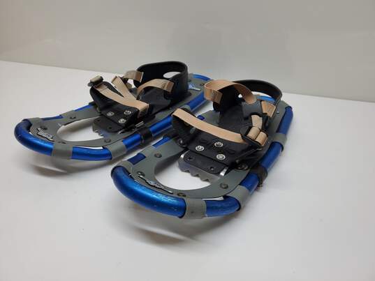 Youth L.L. Bean Winter Walker Snow Shoes Blue Sz Approx. 7x16 In. image number 2