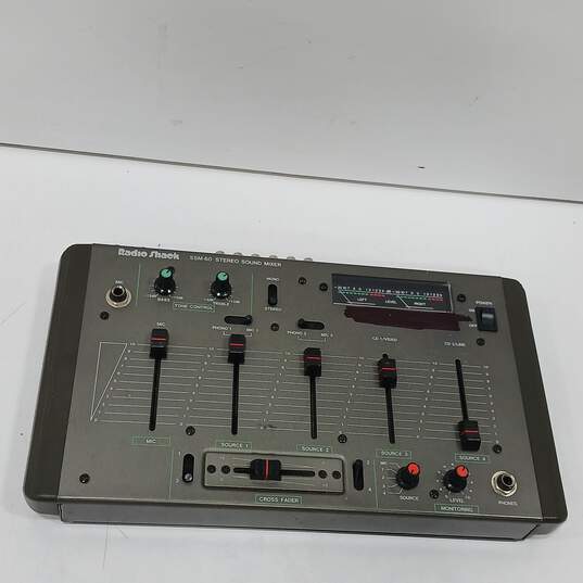 Vintage Radio Shack SSM-60 Stereo Sound Mixer with Tone Control image number 1
