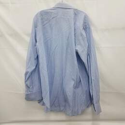 Brioni Striped Dress Shirt Size 43/ 17 alternative image