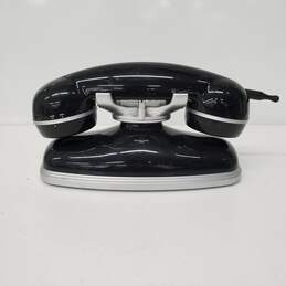 Retro Black Cordless 40's era Phone / Untested