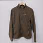 The North Face Men's Brown Knit Full Zip Jacket Size M image number 1