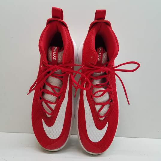 Nike Zoom Rize TB Team Red Athletic Shoes Men's Size 16 image number 6
