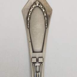 Kluhe 800 Silver 8.5inch Geometric Handle Spoon 46.2g alternative image