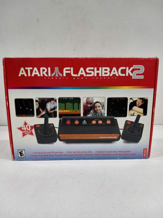 Atari Flashback 2 Classic Game Console In Box image number 1