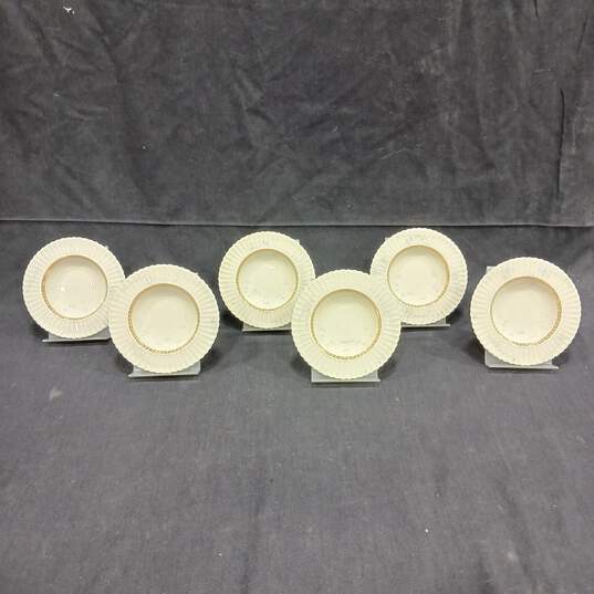 Bundle of 6 Lenox China Cream w/ Gold Tone Accents Bowls image number 1