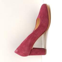 Clarks Women's Kaylin Cara 2 Dusty Red Suede Heel Size 9