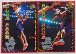 2000-01 Vince Carter Fleer Ultra Slam Show Cards 7&9